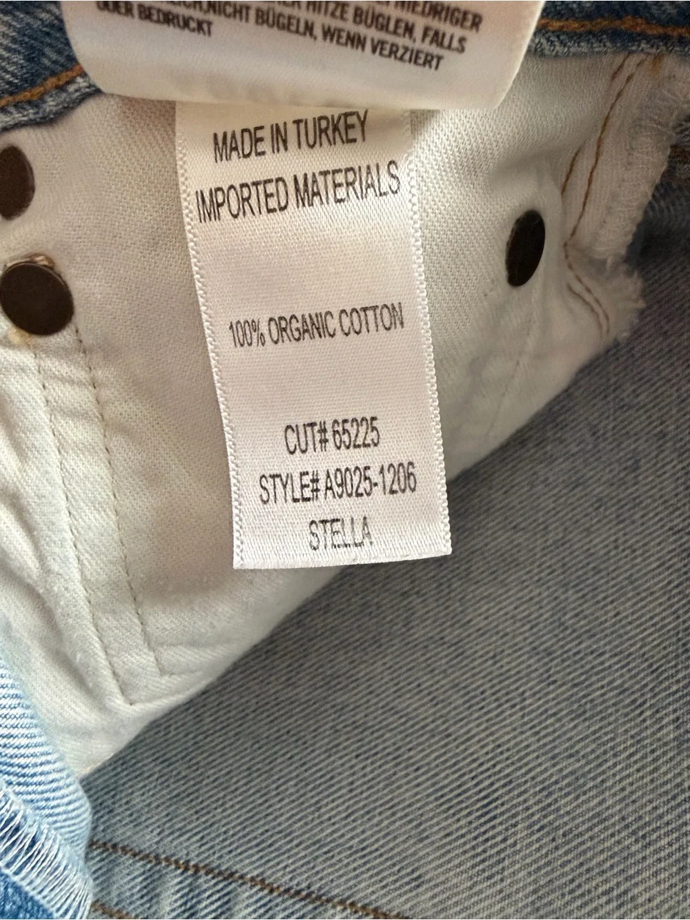 AGOLDE Stella Denim Bermuda Shorts
